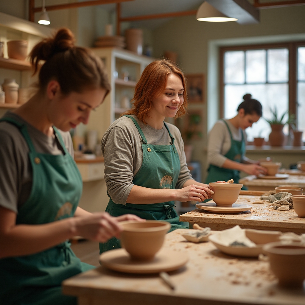 Warsztaty ceramiczne dla dorosłych w domu kultury